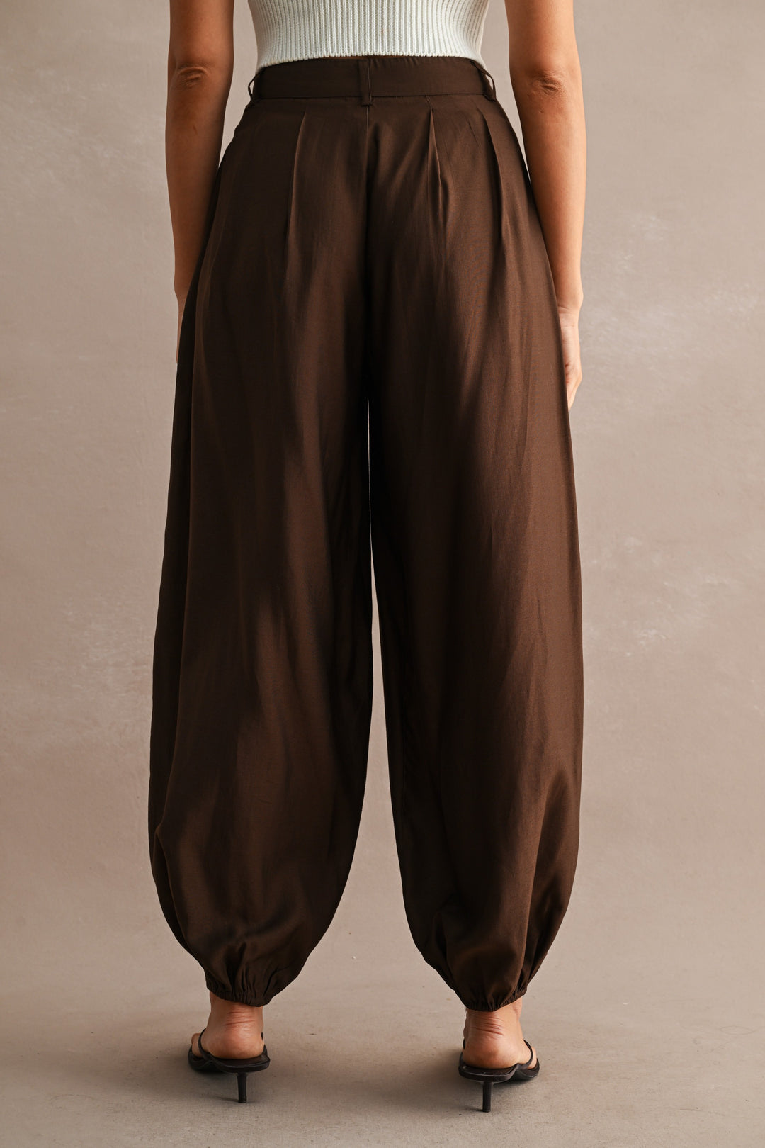 Pintuck Balloon Pants