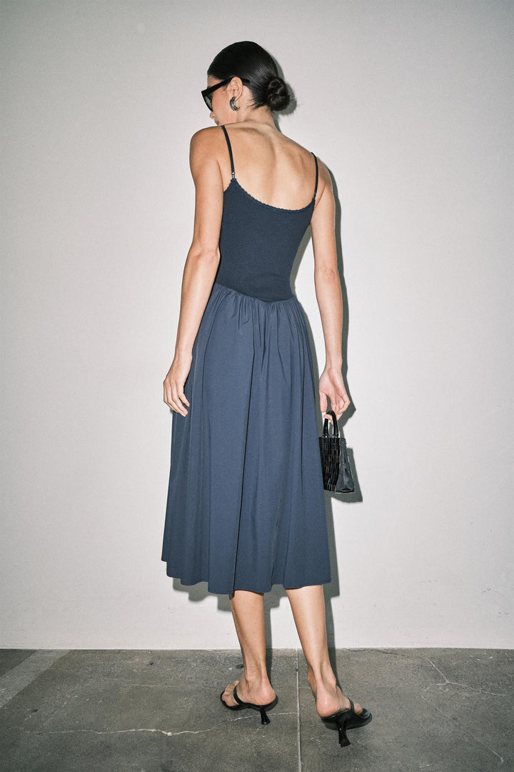 Navy Maxi Dress