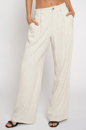 Natural Linen Trouser