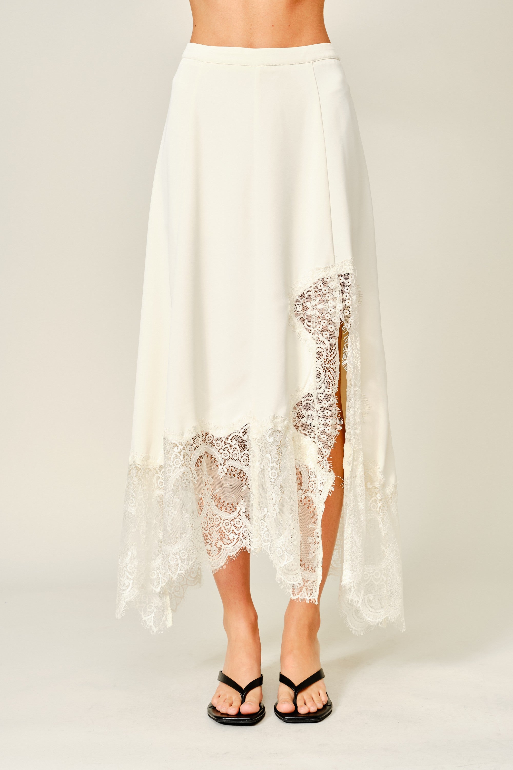 Midi Lace Skirt