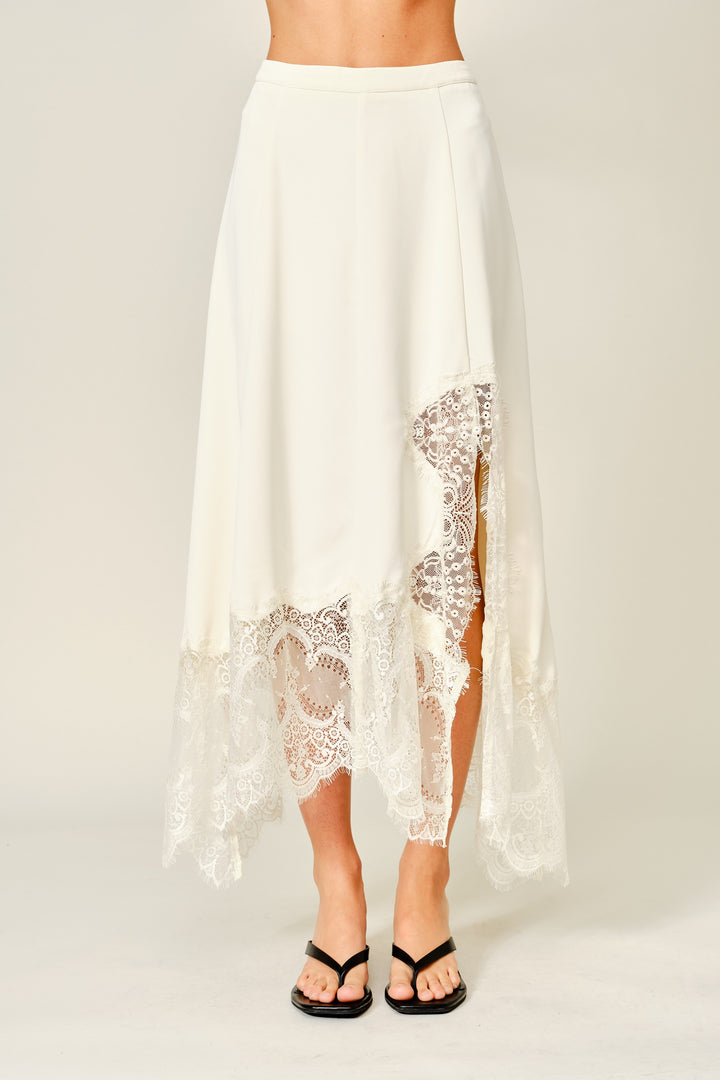Midi Lace Skirt