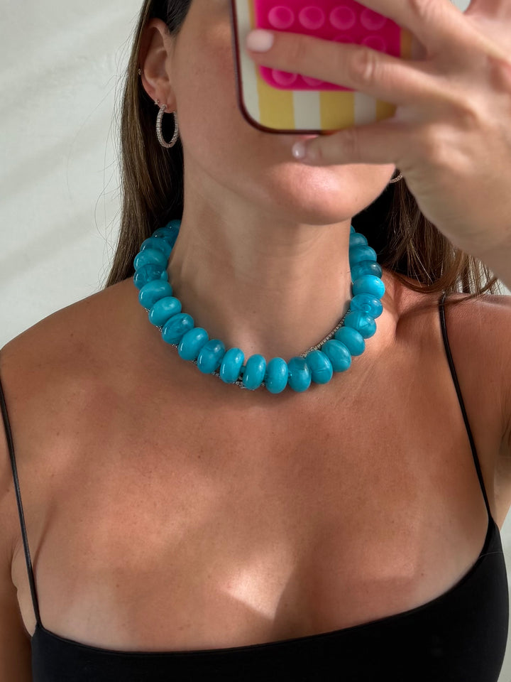 Acrylic Bead Necklace