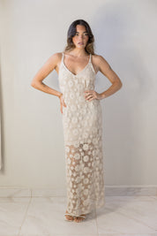 Crochet Maxi Dress