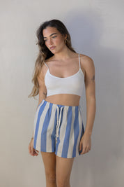 Blue Lines Shorts