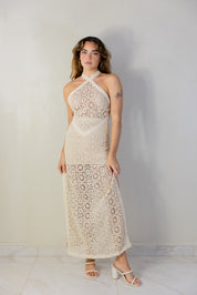 Crochet Halter Dress