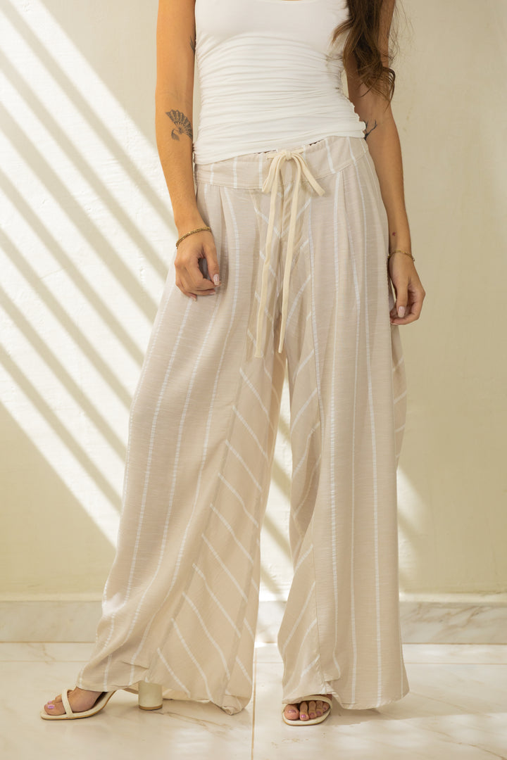 Linen Wide Pants