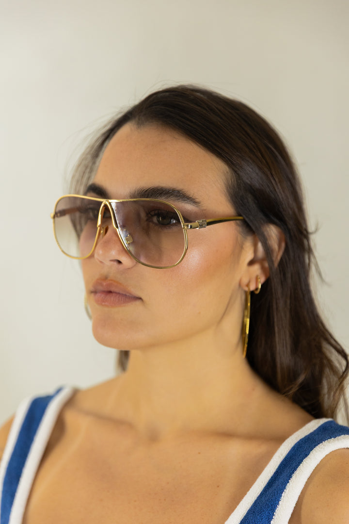 Pre Loved Miu Miu Aviator Sunglasses