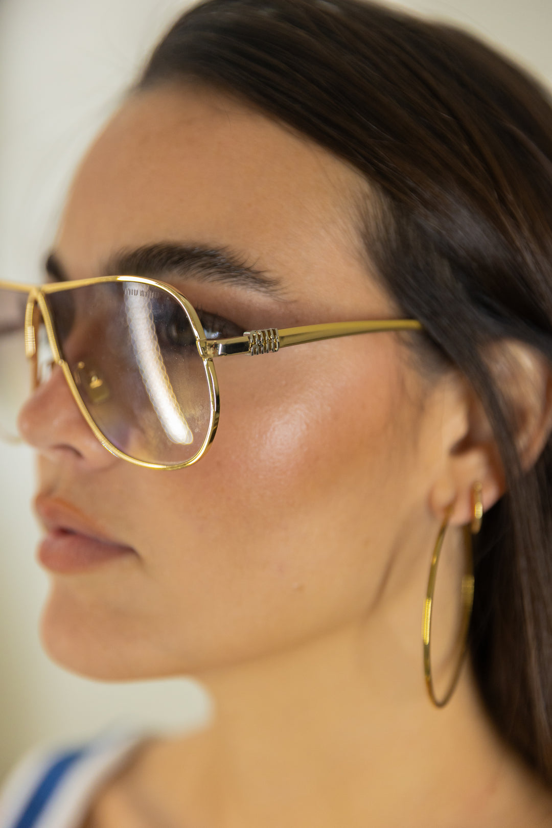 Pre Loved Miu Miu Aviator Sunglasses