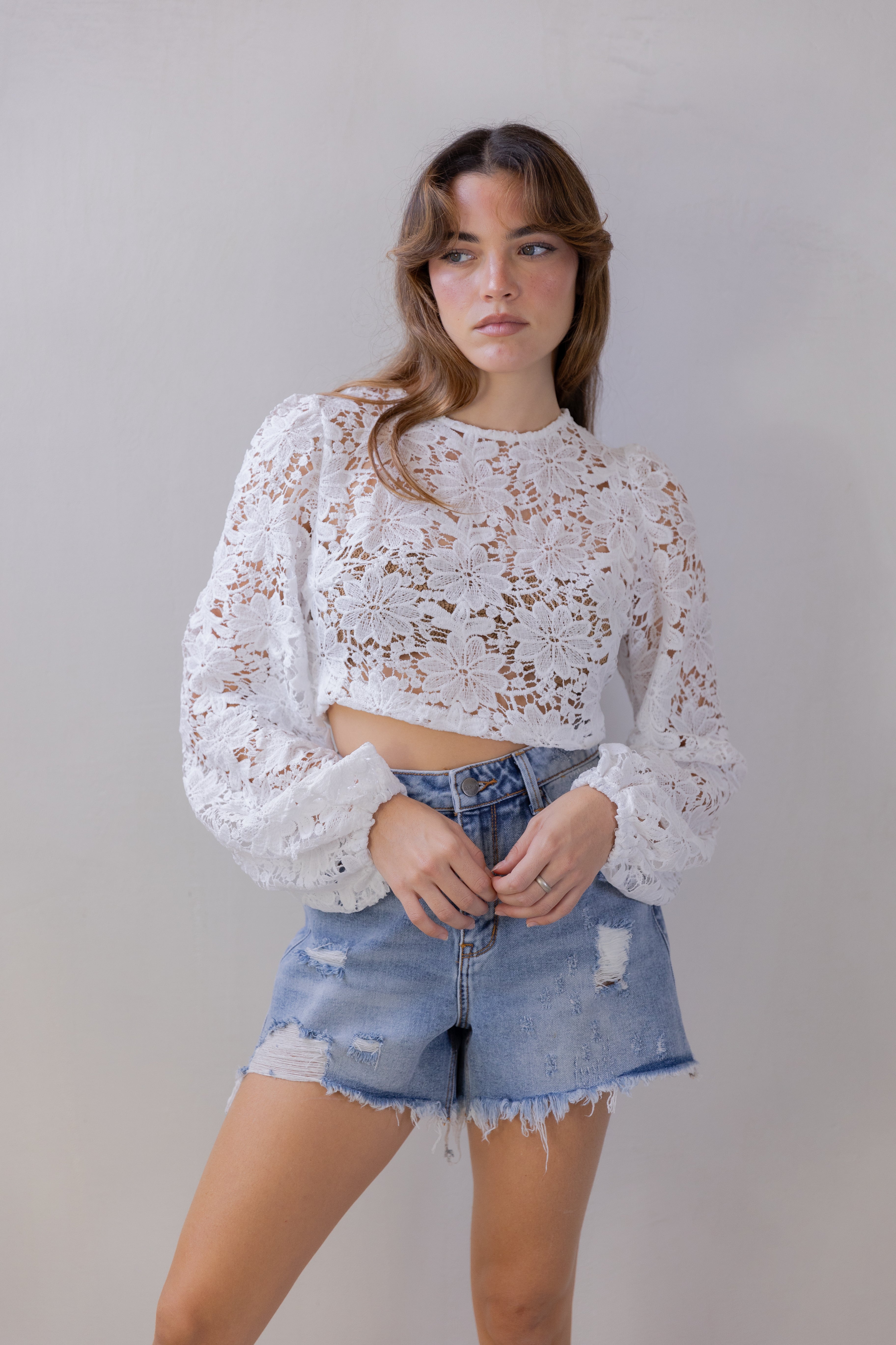 Floral Lace Top