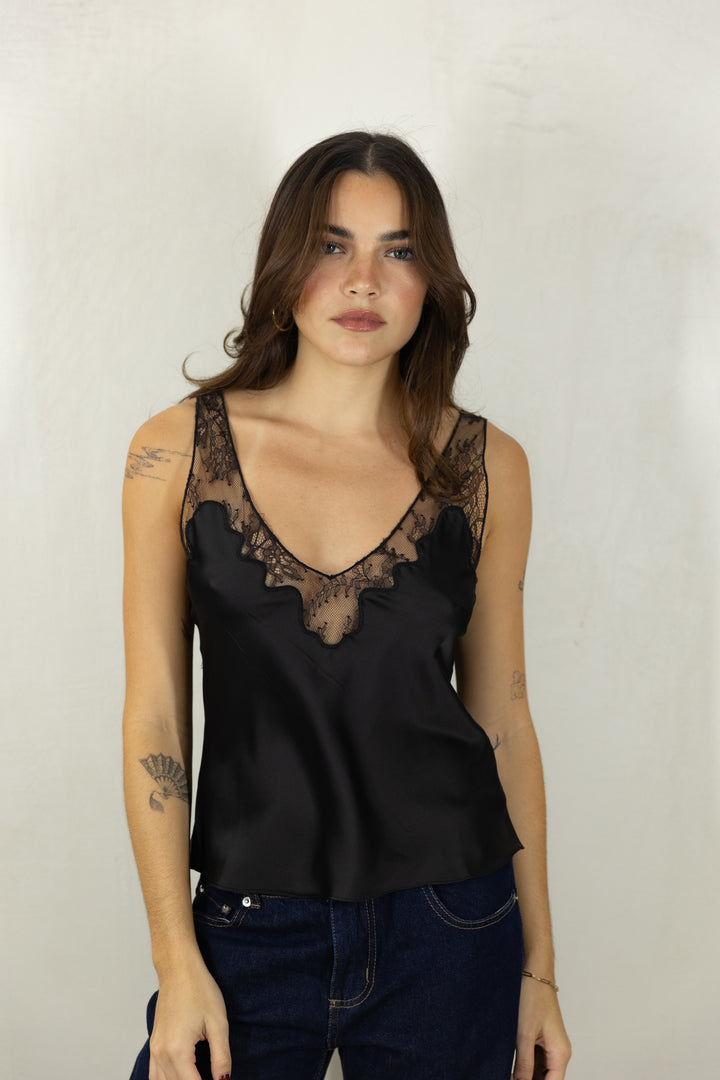 Black Lace Cami