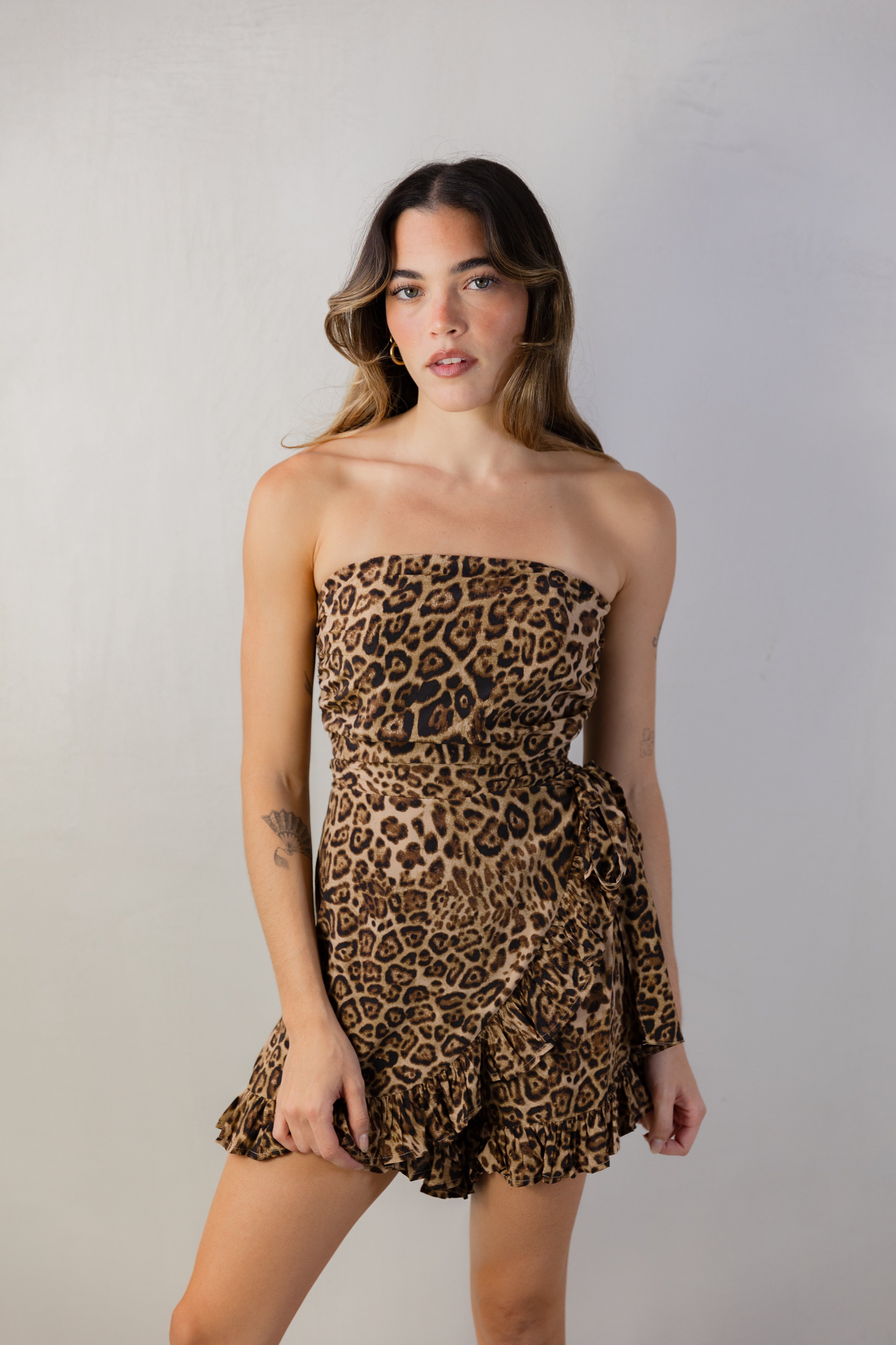 Leopard Romper