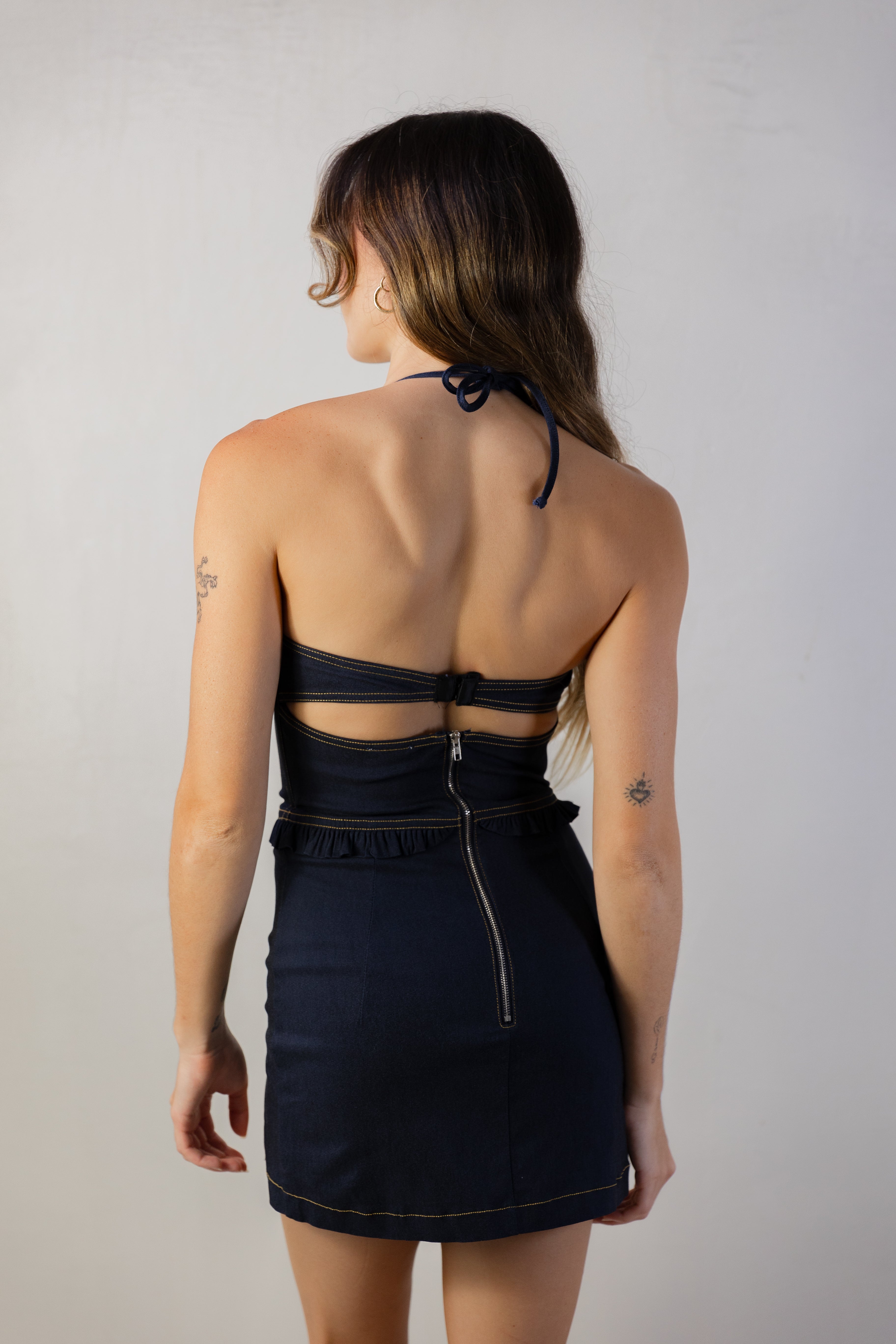 Denim Corset Dress