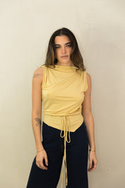 Butter Low Back Top