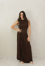 Brown Best Dress