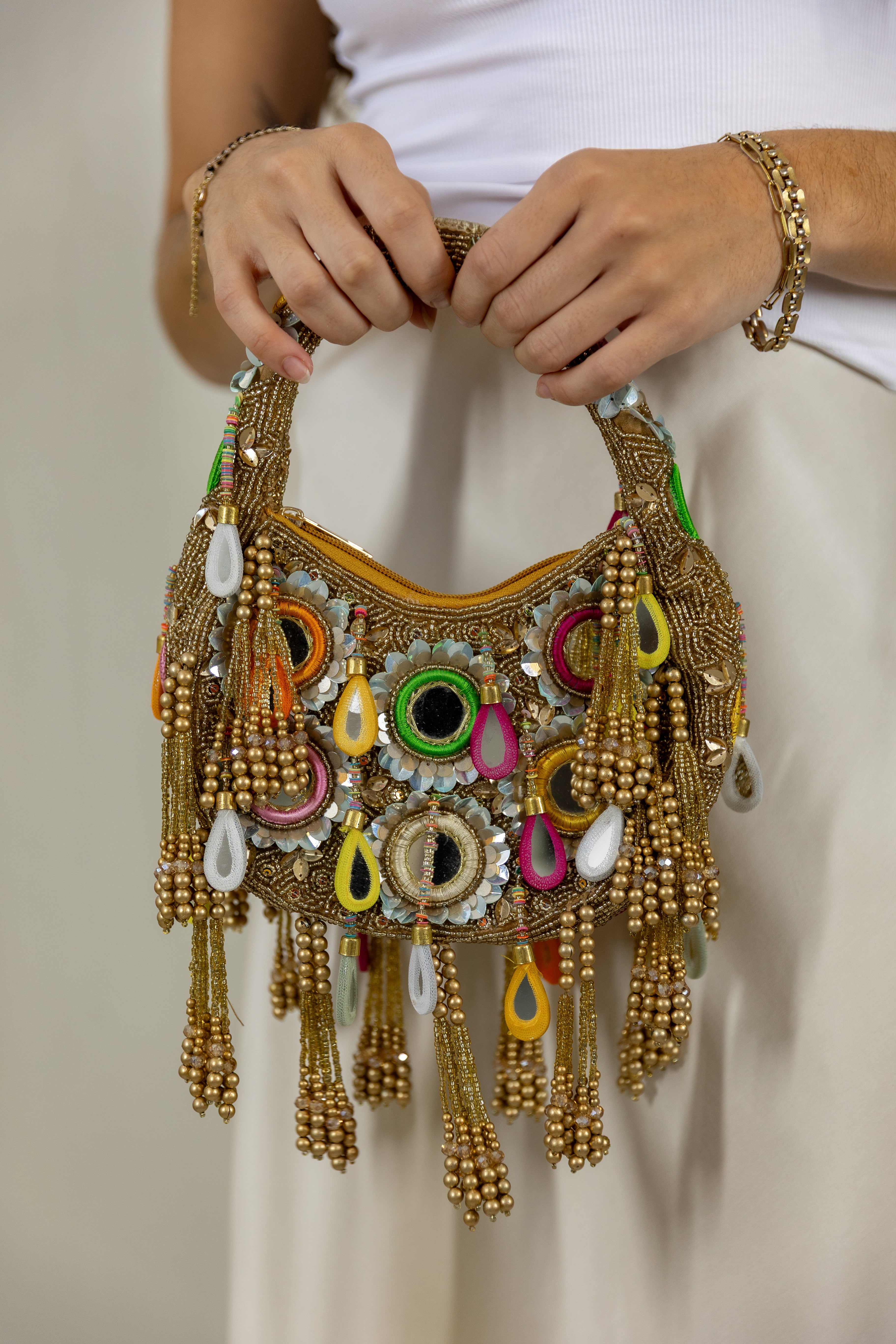Embellished Hobo Bags