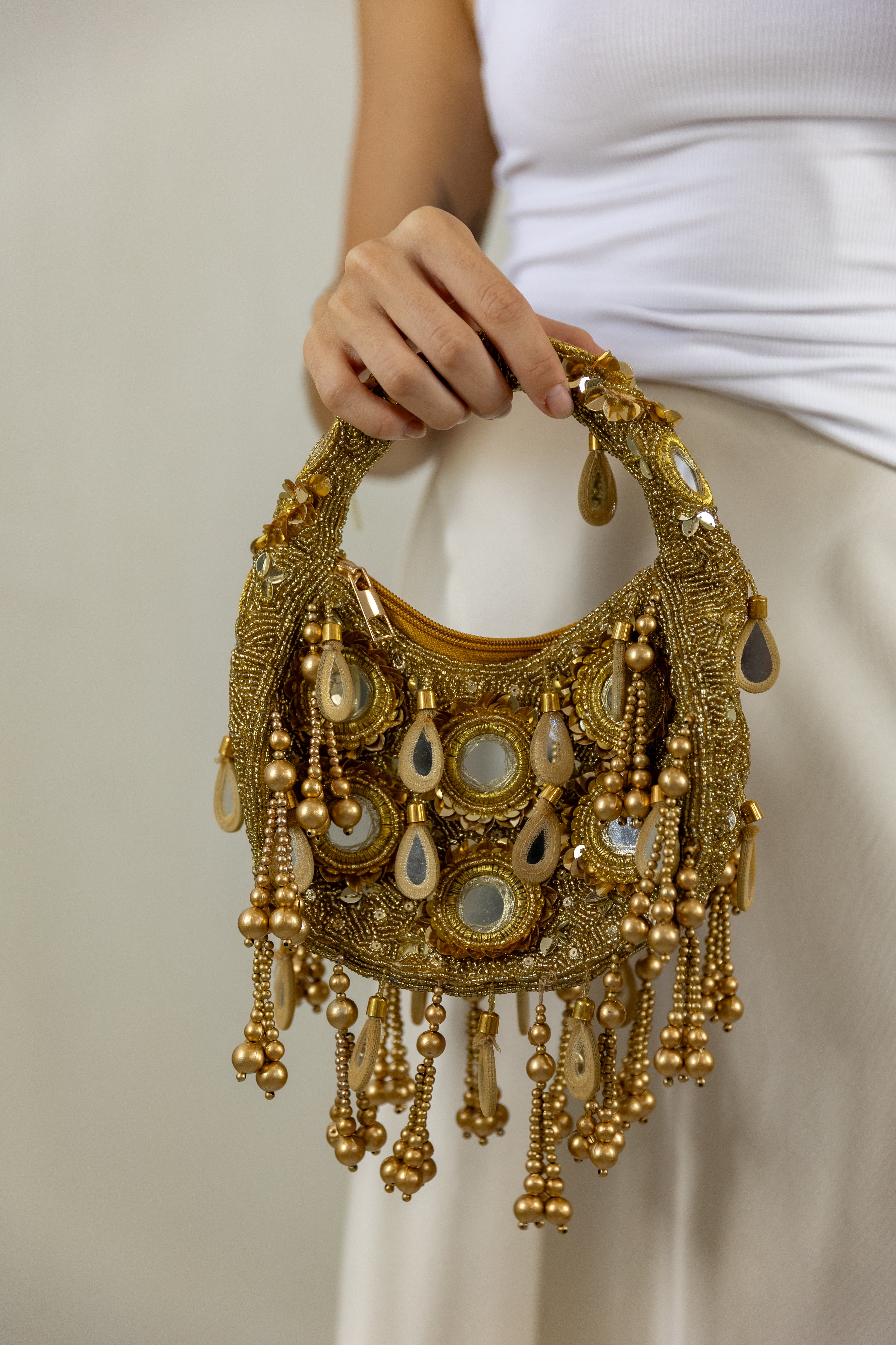 Embellished Hobo Bags
