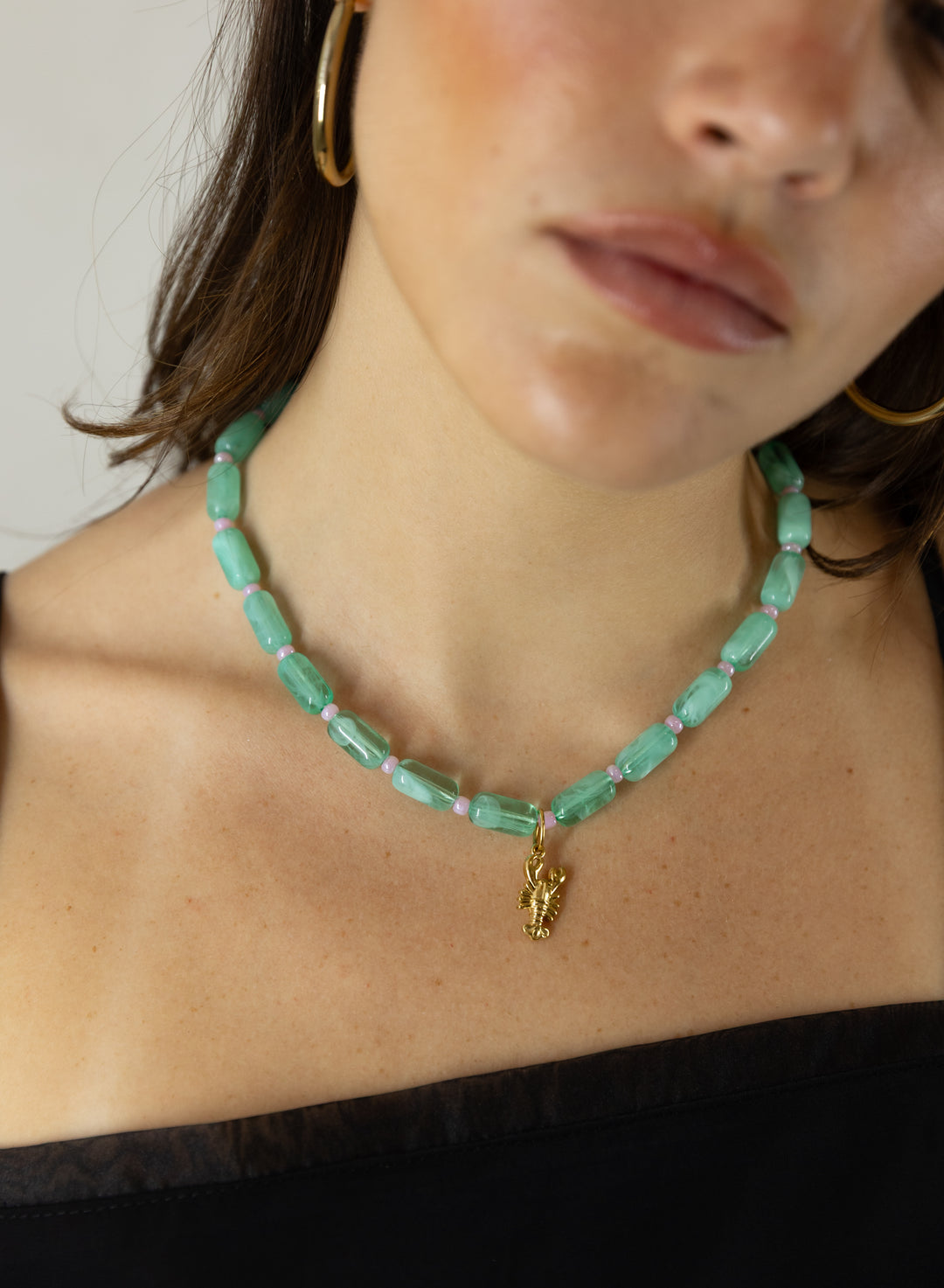 Green Fish Necklace