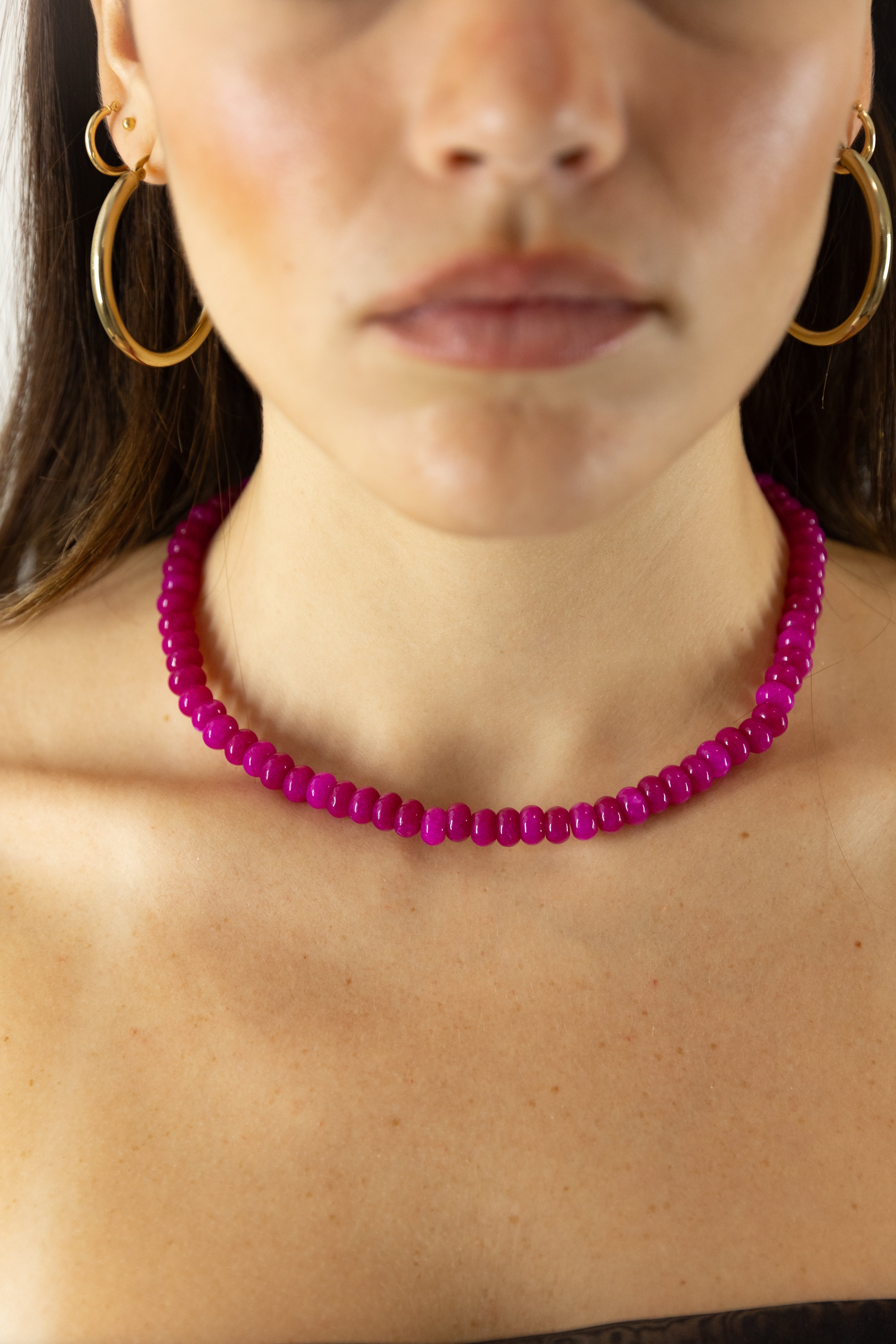 Fuchsia Necklace