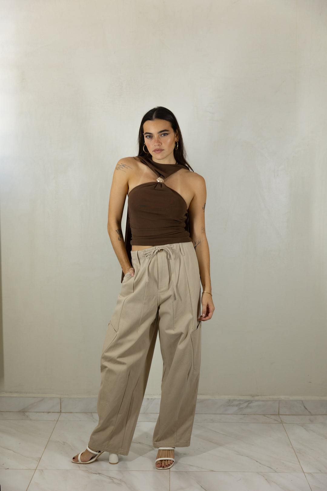 Mid Balloon Cargo Pants