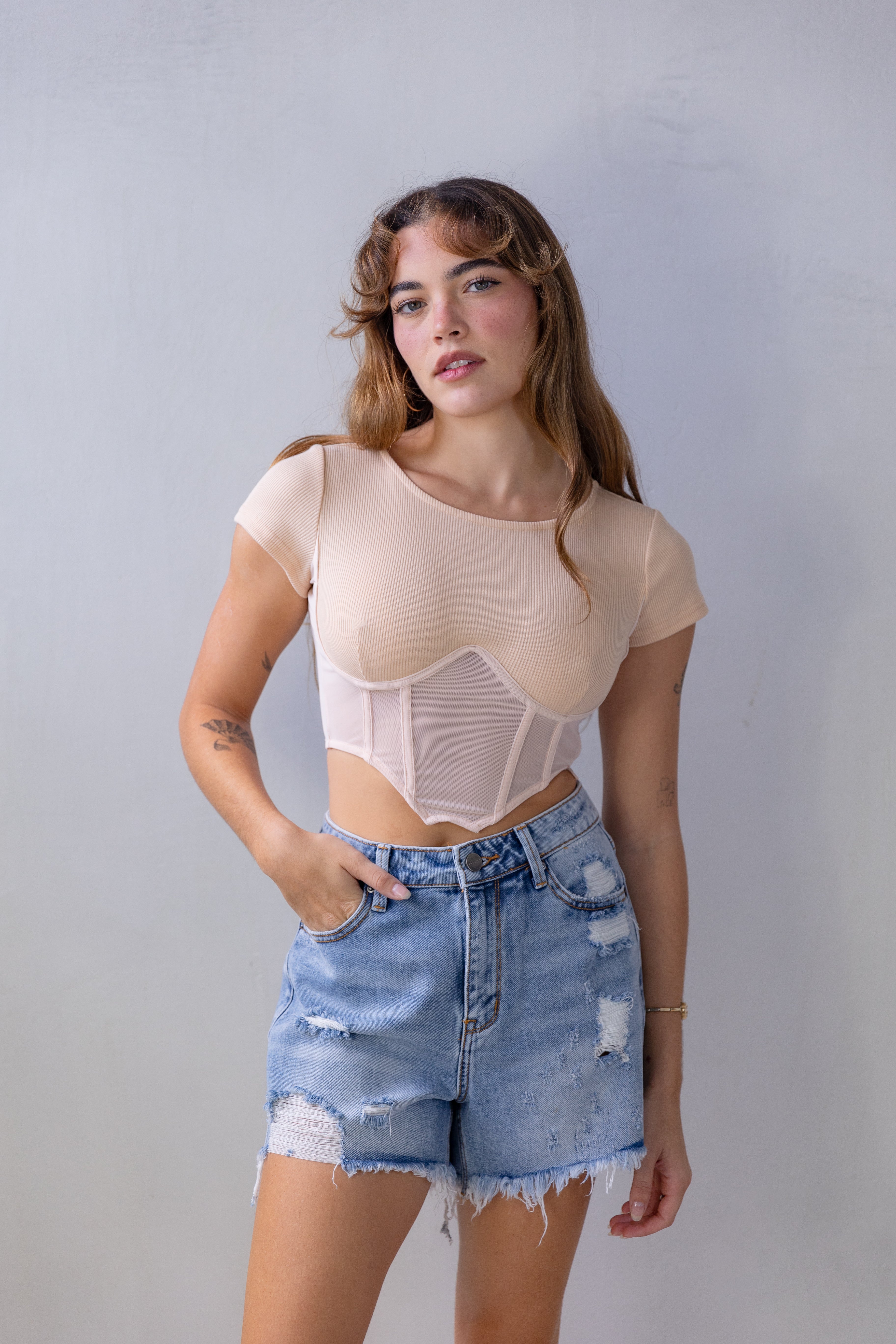 Corset Shape Top