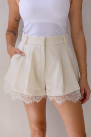 Lace Trim Shorts