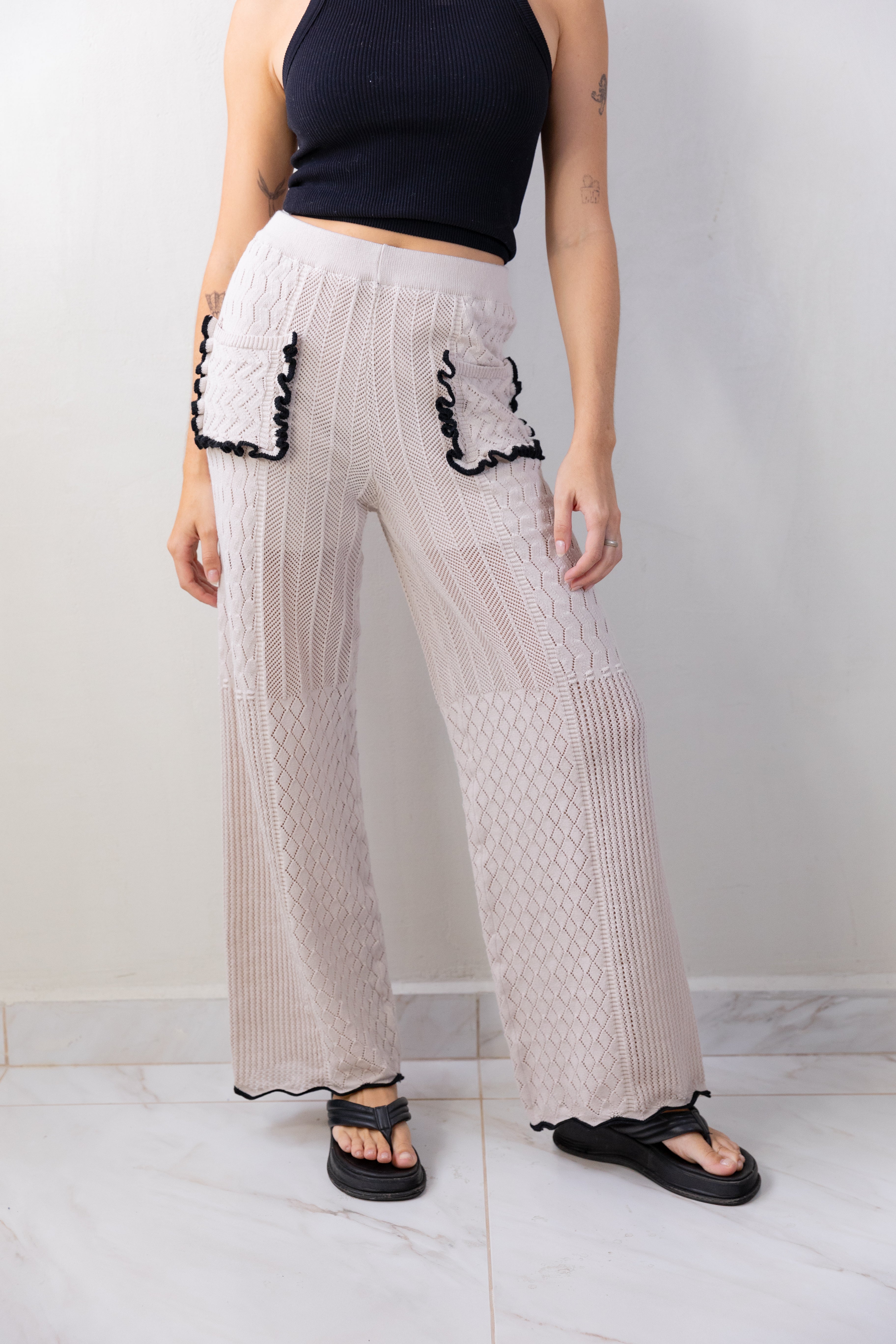 Rib Band Pants