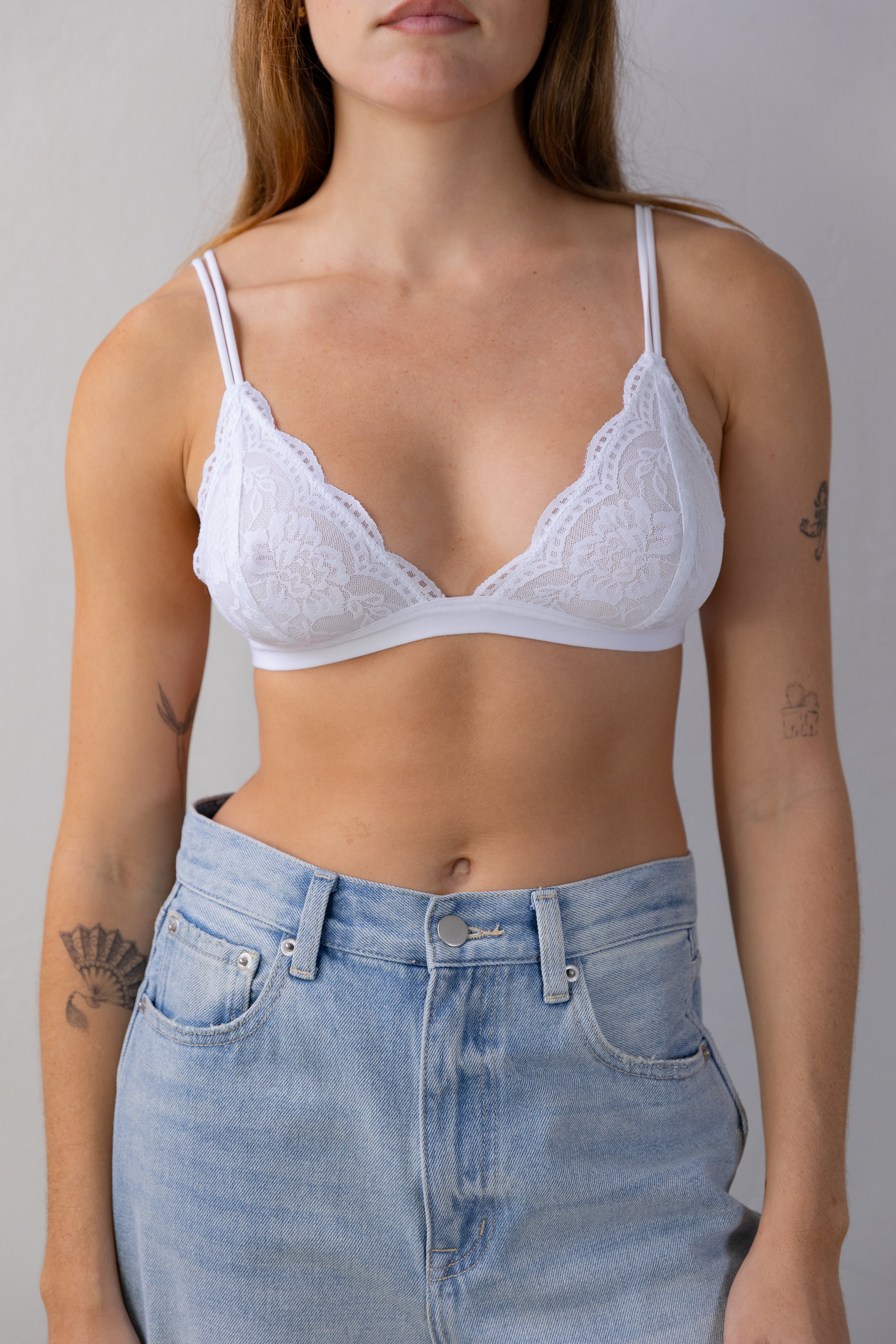 White Lace Bralette