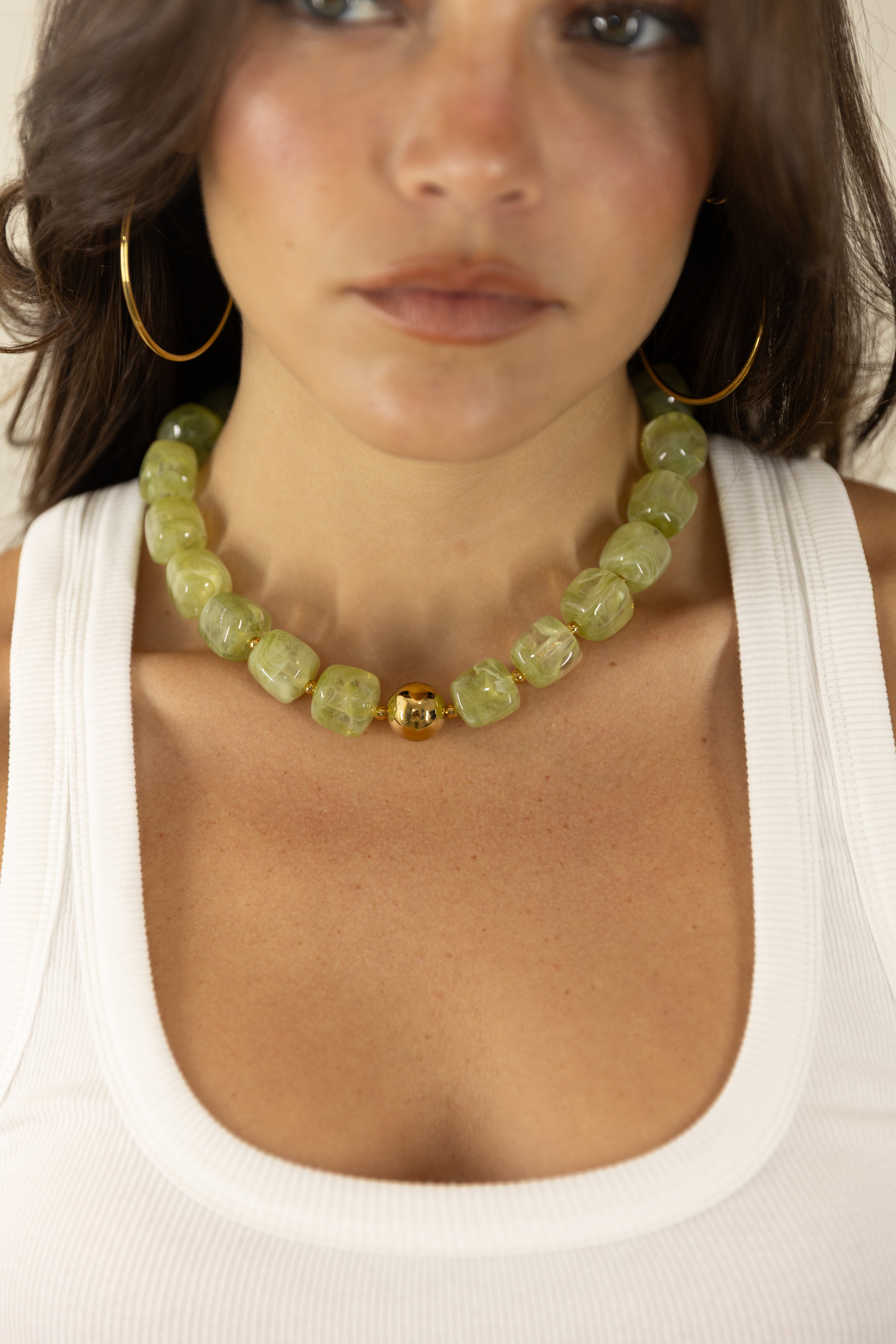 Chunky Beaded Necklace