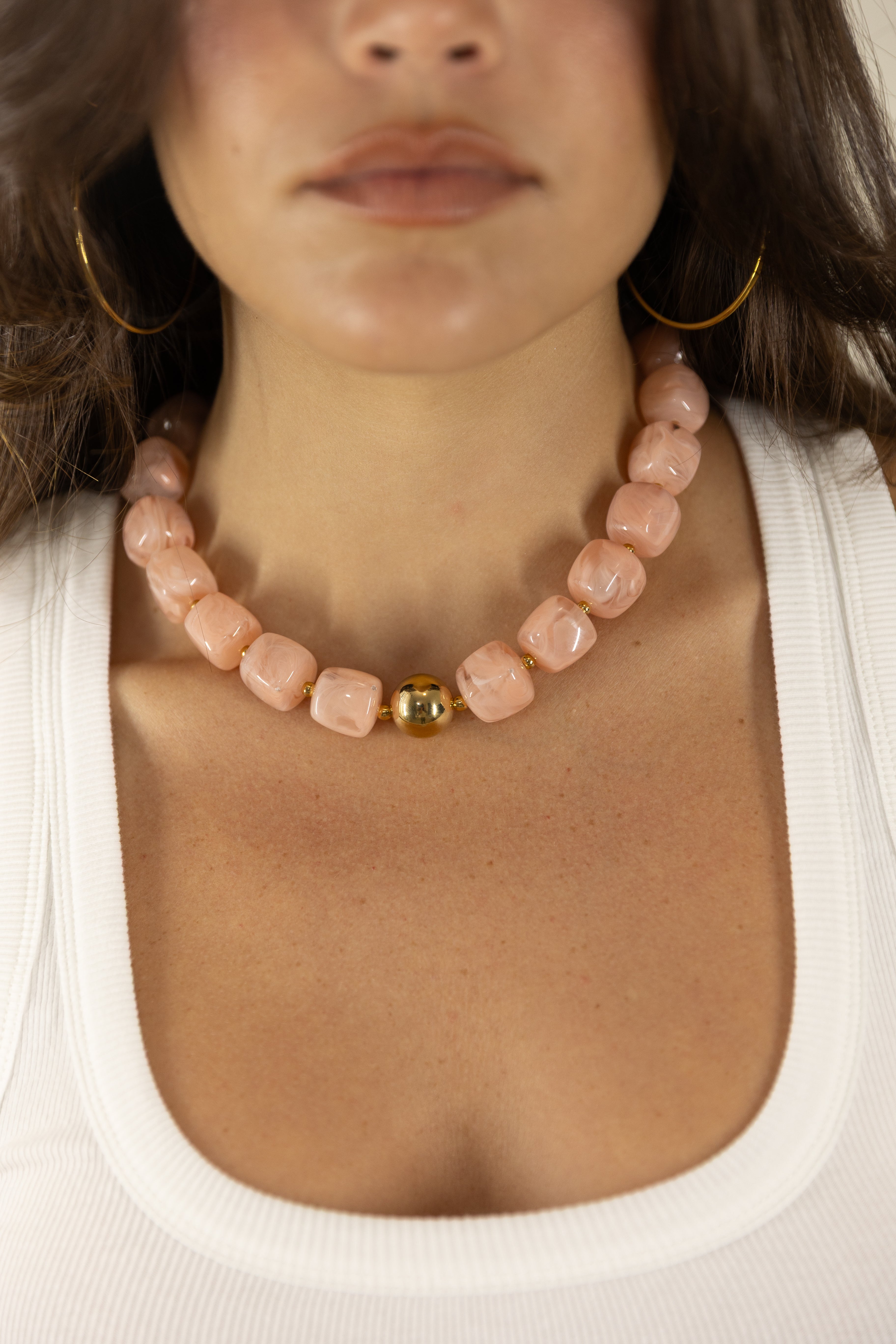 Chunky Beaded Necklace