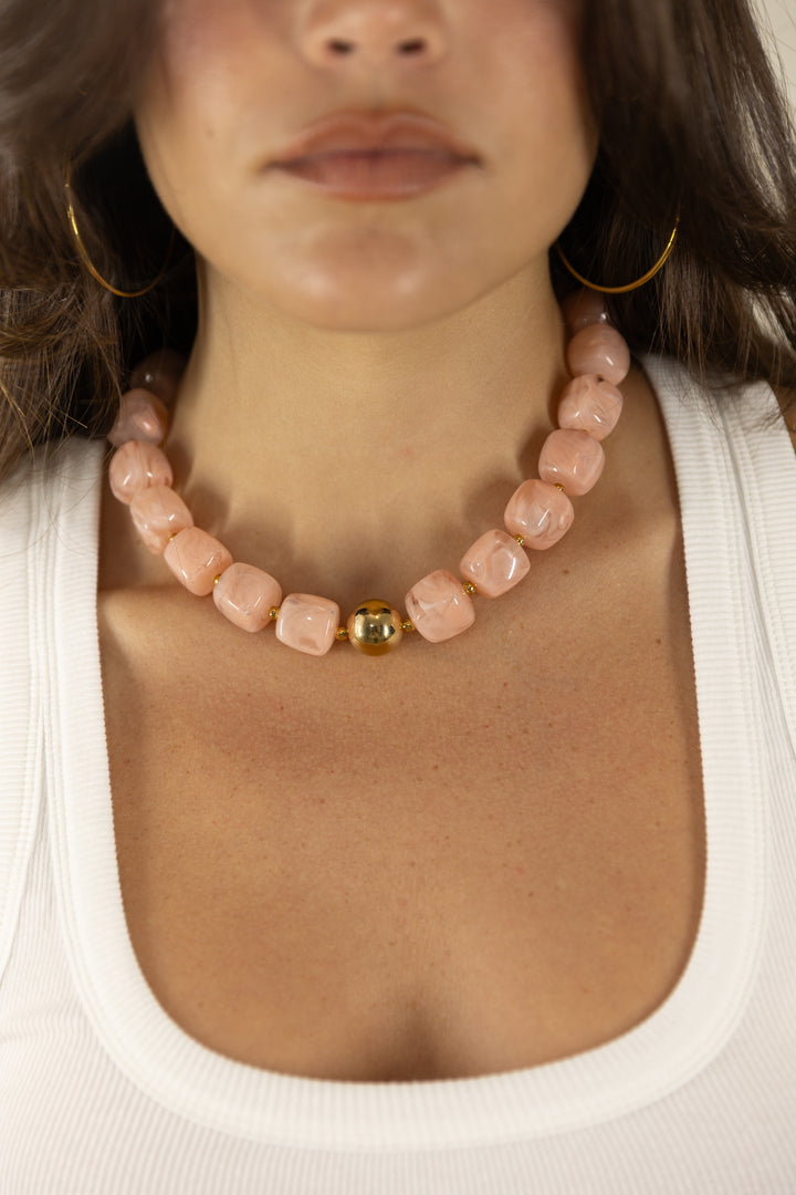Chunky Beaded Necklace