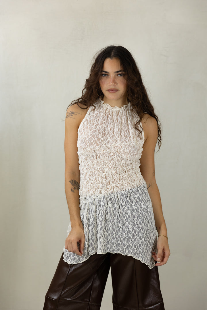 Knit Gathered Top