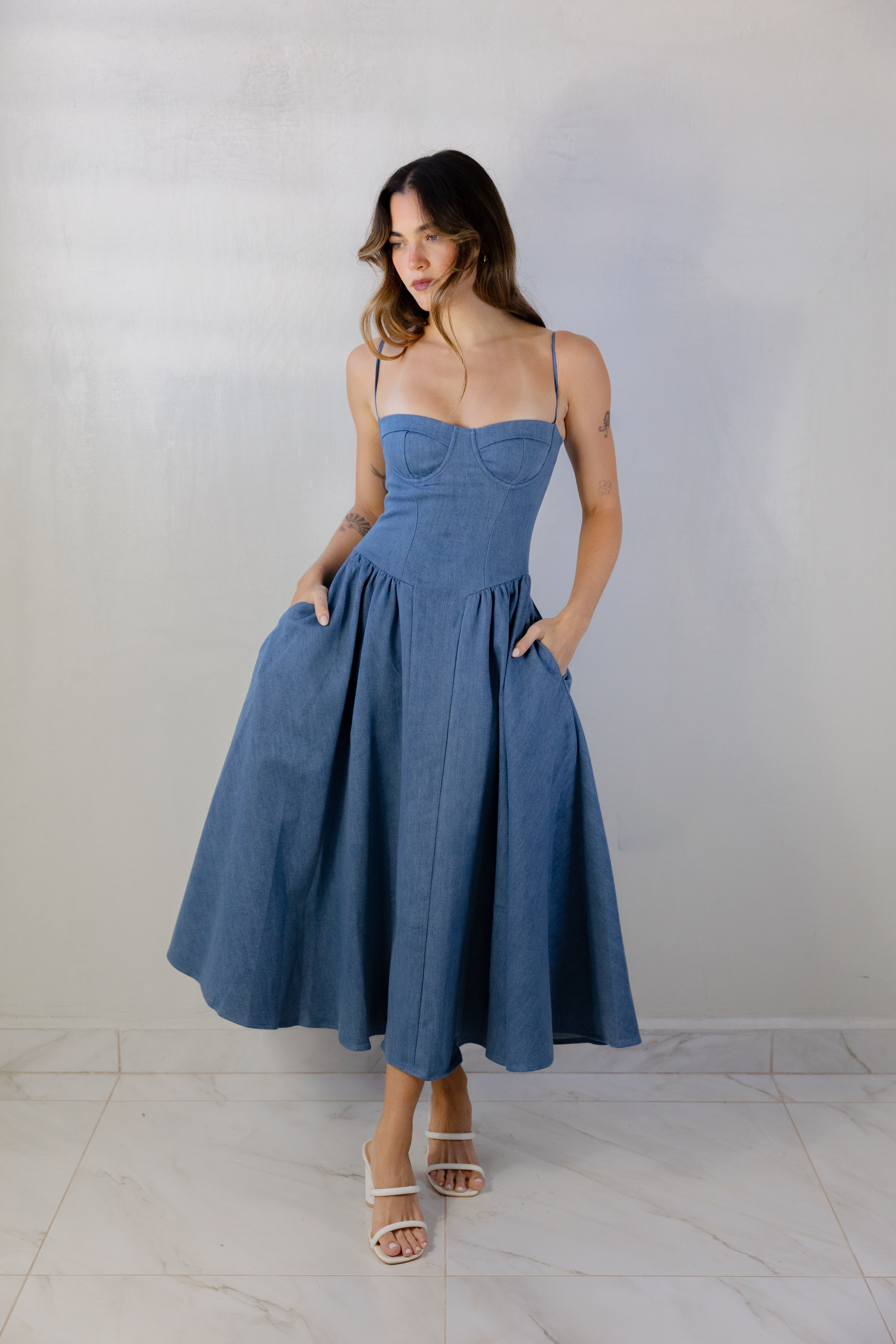 Denim Cutesy Dress