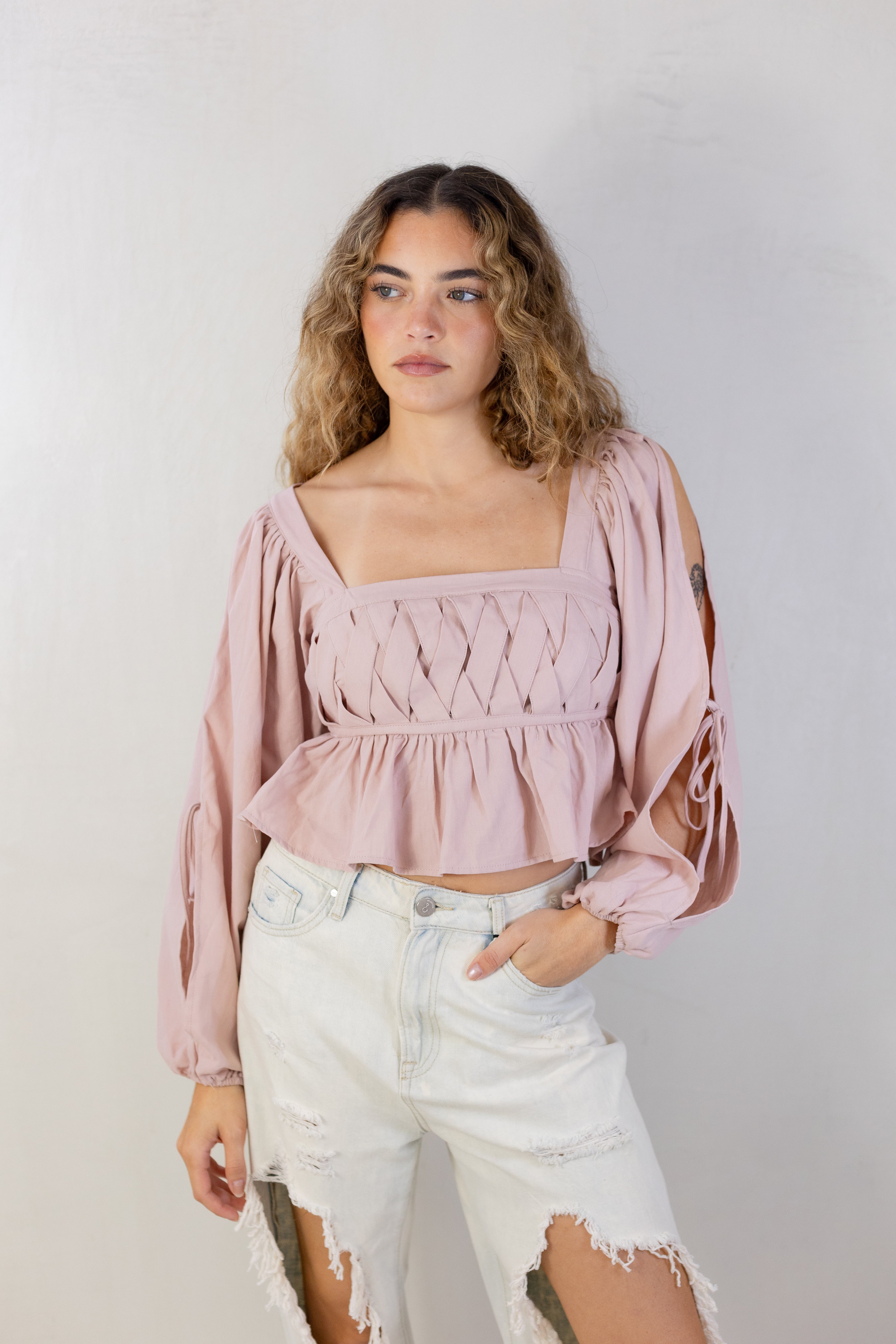 Blush Inspired Top