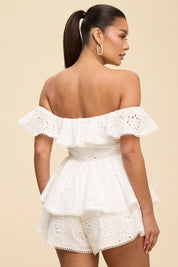 Eyelet Romper