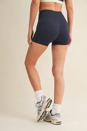 Navy Active Shorts