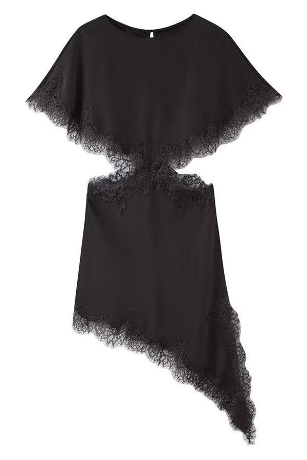Lace Cut Out Dress