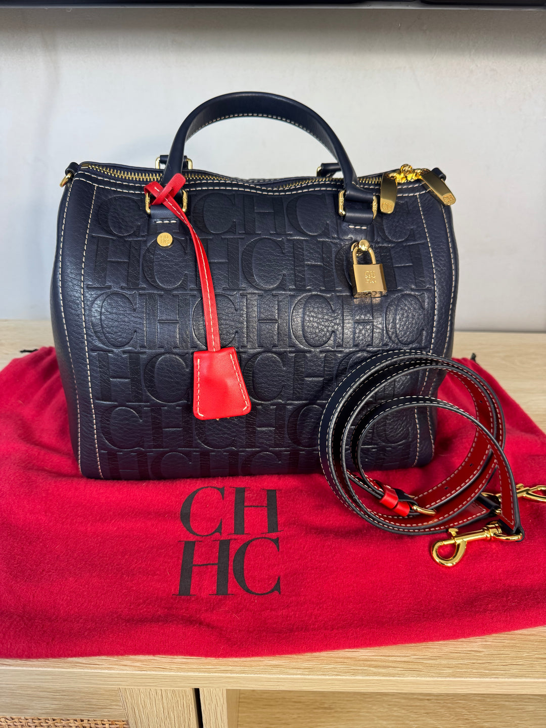 Pre Owned Carolina Herrera Andy Bag