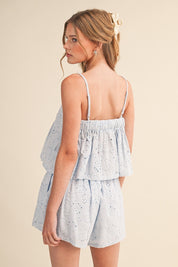 Eyelet Sky Set