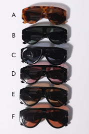 Tinted Aviator Sunglasses