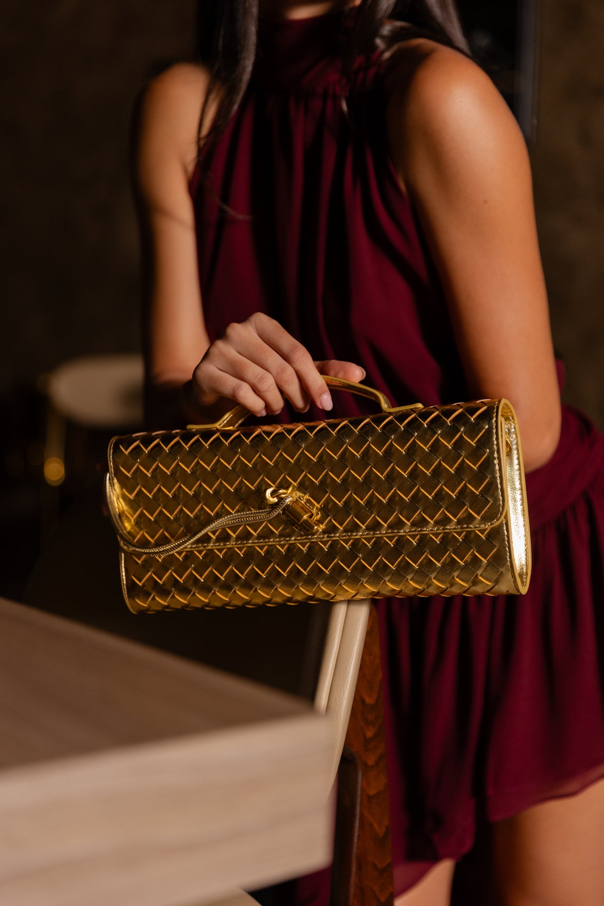 Evening Clutch — Gold