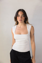 White Square Top