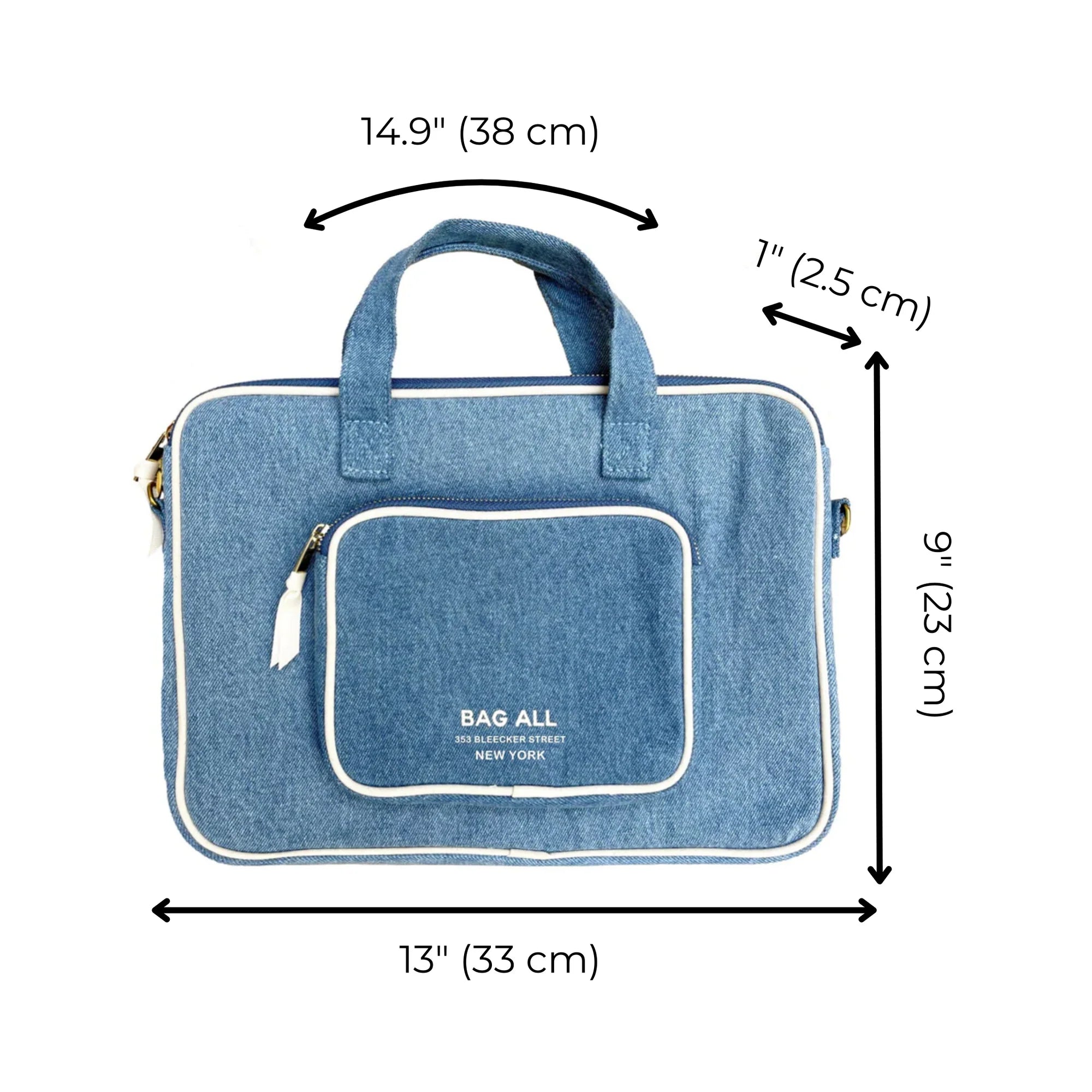 Denim Laptop Case 13"