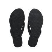 Black Pillow Sandal