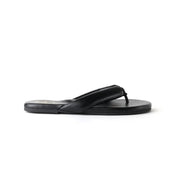 Black Pillow Sandal