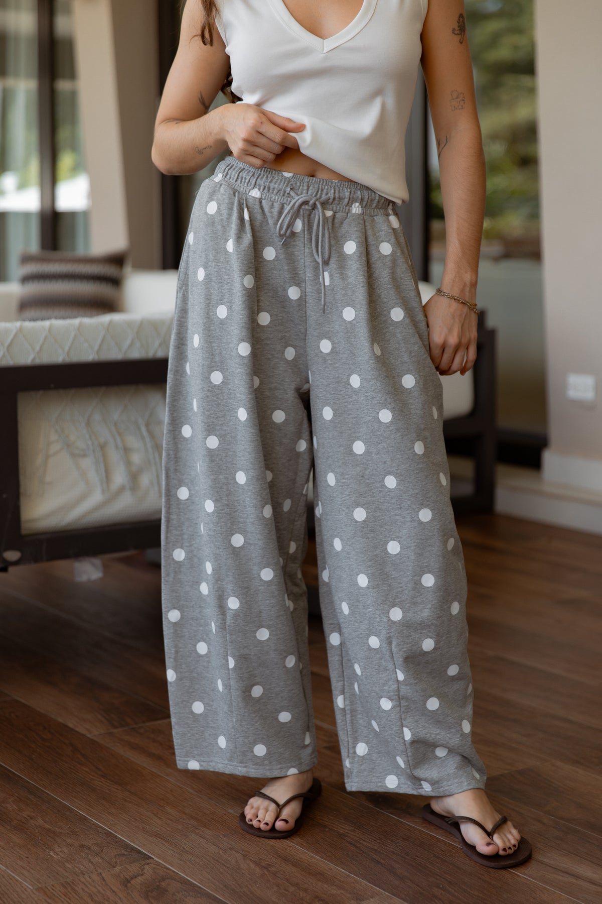 Polka Dot Joggers