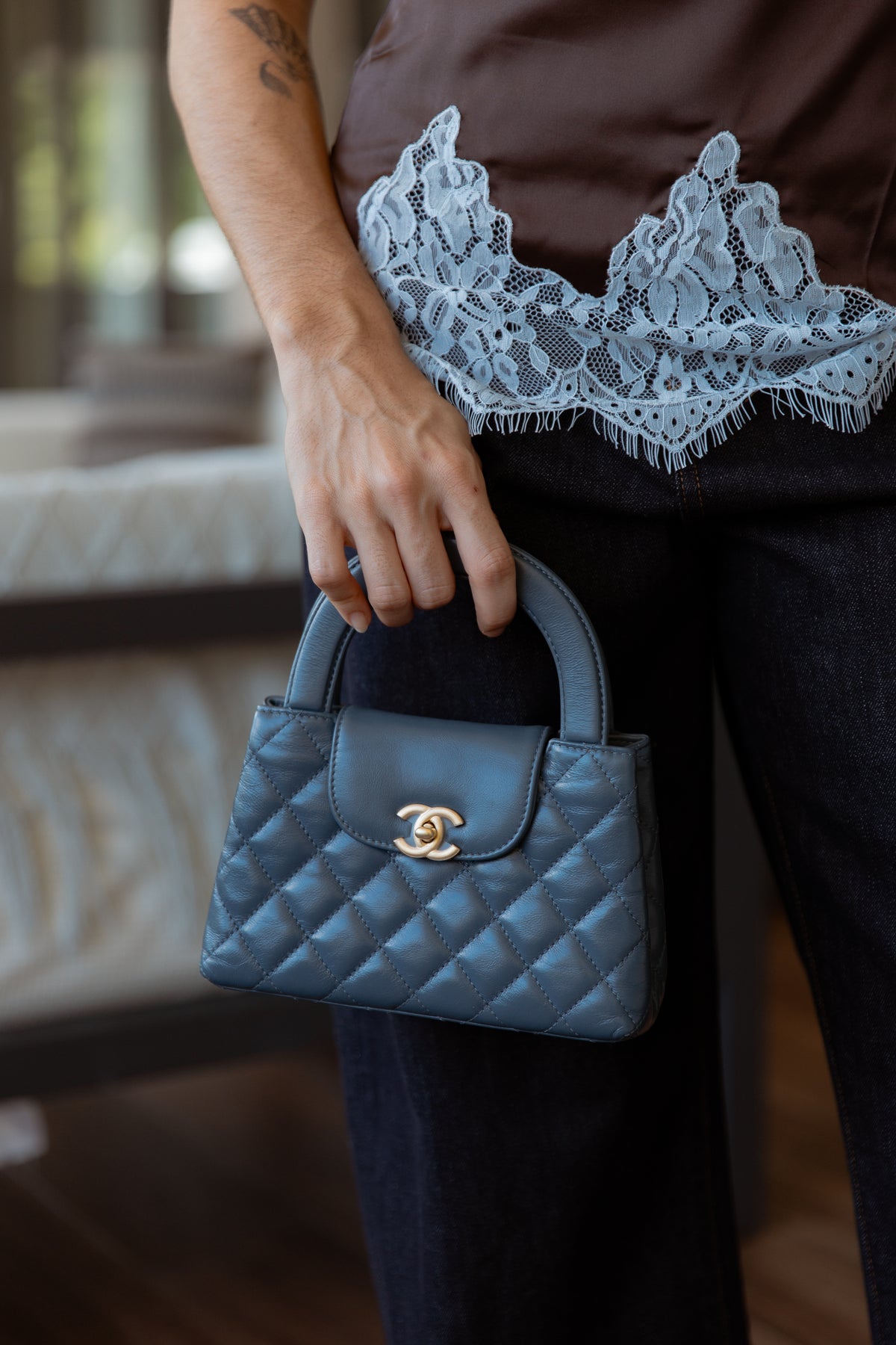 Pre Loved Chanel Kelly Shopper