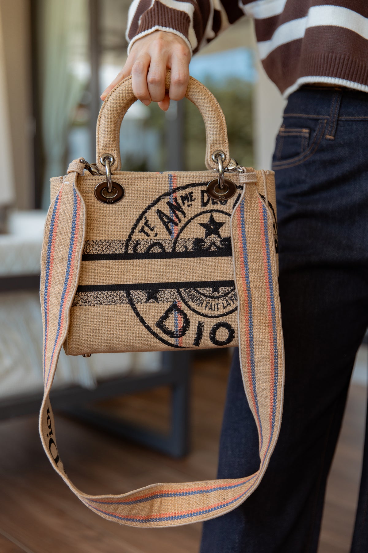 Pre-Loved Dior Lady D-Lite Medium