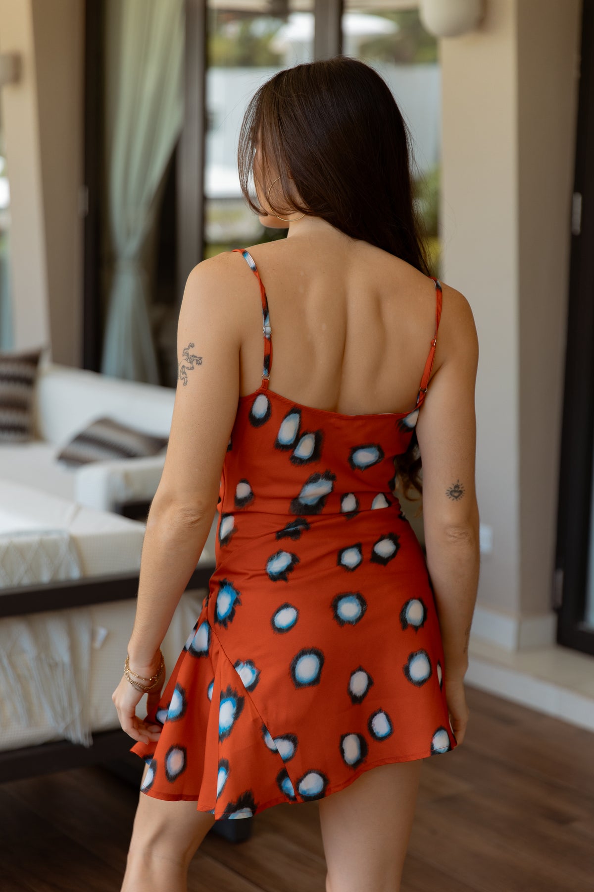 Polka Dot Mini Dress