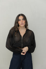 Black Sheer Jacket