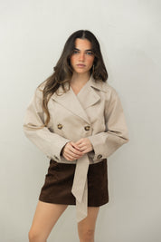 Trench Crop Jacket